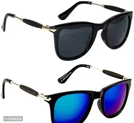 Stylish and UV-Protective Sunglasses for Every Occasion Pack of 2-thumb0