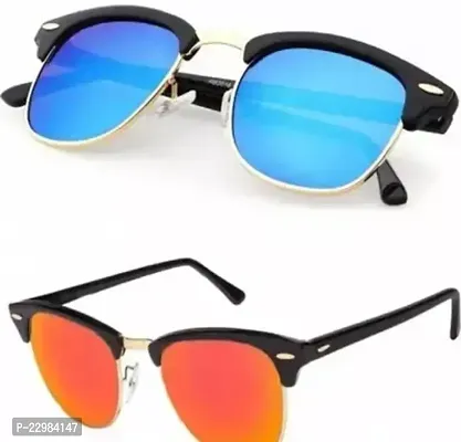 Stylish and UV-Protective Sunglasses for Every Occasion Pack of 2-thumb0