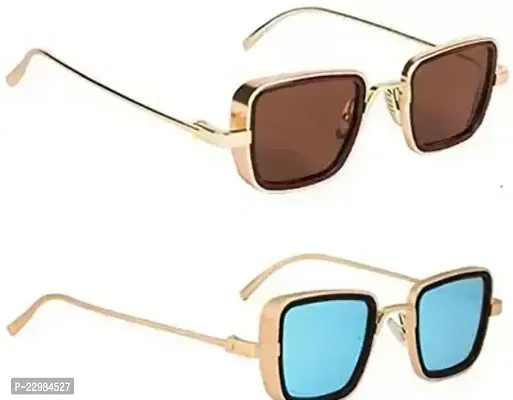 Stylish and UV-Protective Sunglasses for Every Occasion Pack of 2-thumb0