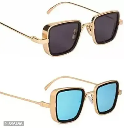 Stylish and UV-Protective Sunglasses for Every Occasion Pack of 2-thumb0