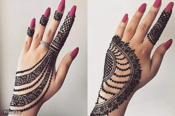 Fast colour henna cone Review/dark stain mehndi cone review/dark stain  henna with in 2 minutes - YouTube