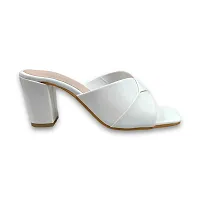 White Smart Casual Heel For Women-thumb4