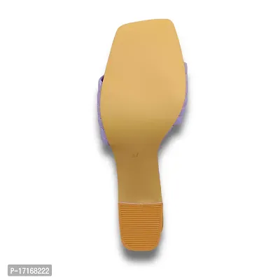 Purple Smart Casual Heel For Women-thumb4