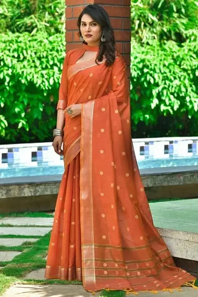 Best Selling Art Silk Saree with Blouse piece 