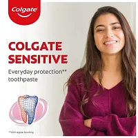 Colgate?Sensitive Everyday Protection?Toothpaste, Twin Pack Of 160g (80g X 2),?Specifically Developed? For Sensitive Teeth & Healthy Gums,?Colgate?Toothpaste?For Prevention Of Cavities & Plaque-thumb1