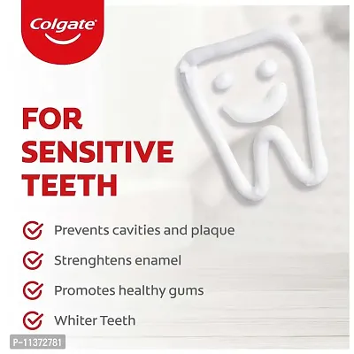 Colgate?Sensitive Everyday Protection?Toothpaste, Twin Pack Of 160g (80g X 2),?Specifically Developed? For Sensitive Teeth & Healthy Gums,?Colgate?Toothpaste?For Prevention Of Cavities & Plaque-thumb5