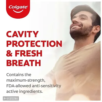 Colgate?Sensitive Everyday Protection?Toothpaste, Twin Pack Of 160g (80g X 2),?Specifically Developed? For Sensitive Teeth & Healthy Gums,?Colgate?Toothpaste?For Prevention Of Cavities & Plaque-thumb4