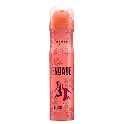 Engage Blush Deodorant For Women, Fruity and Floral, Skin Friendly, 150 ml
