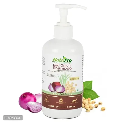 NutriPro Red Onion shampoo for Prevent Hair Fall And Stimulates Hair Growth- 300 ml-thumb0