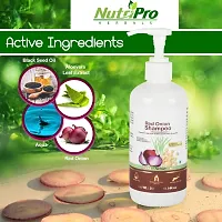 NutriPro Red Onion shampoo for Prevent Hair Fall And Stimulates Hair Growth- 300 ml-thumb3