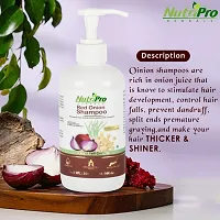 NutriPro Red Onion shampoo for Prevent Hair Fall And Stimulates Hair Growth- 300 ml-thumb2