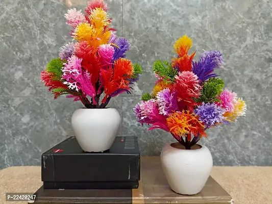 Artificial Flower For Home Decor Pack Of 2-thumb2