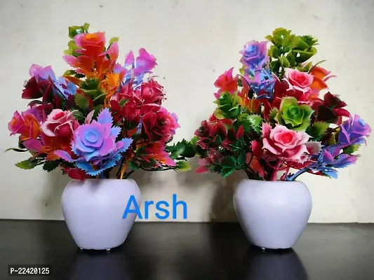 Artificial Flower For Home Decor Pack Of 2-thumb3