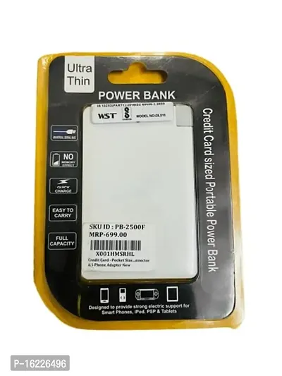 Ultra Thin Credit Card Sized Power Bank