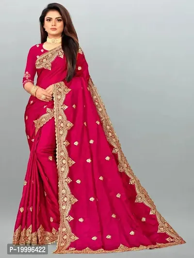 Beautiful  Art Silk   Saree with Blouse Piece For Women