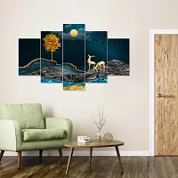 Nature Art MDF UV Textured wall painting for Home decoration-thumb1