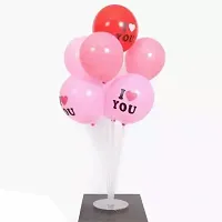 Pack of 2 Balloon Stand Pack of 2 with Suction Cup- Balloon Holder with 7 Balloon Sticks, 7 Balloon Cups and 1 Balloon Base for Birthday Wedding Party Holidays Anniversary Decorations Party Supplies-thumb1