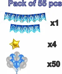 Welcome Home Banner Decorations Kit Including Welcome HOME  Latex  Foil Balloons for Home Decoration Family Party Supplies-thumb1