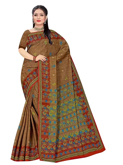 Beautiful Silk Saree with Blouse piece For Women