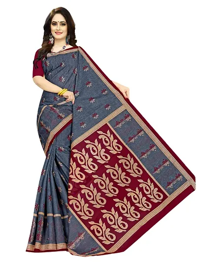 Must Have Mulmul Cotton Saree with Blouse piece 