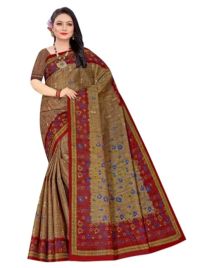 Elegant Mulmul Cotton Saree with Blouse piece 