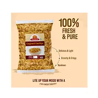 Ghotaram Bhavnagar Classic Makhania Farsan | Makhania Gathiya Gathia Farsaan Namkeen Snack | Healthy Namken farshan namkeen Savoury Snack Chai Coffee Tea Party Namkin Snack-300g x 1Pack-thumb1