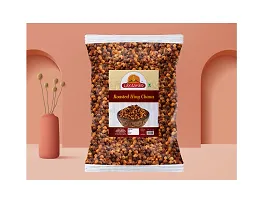 Ghotaram Roasted Hing Jeera Flavoured Chana Desi Chana | Roasted Plain Hing with Masala Chana Tasty Chana Cracker Heeng Jeera Roasted Namkeen Snack Oil-free ready to eat Hing Chana-300g x 1Pack-thumb2