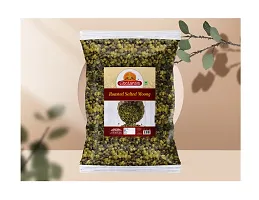 Ghotaram Sprouted Popular Roasted Green Moong Whole Namkeen Snack | Roasted Mung Bean Green Gram | Rich in Protein | No Additives | Evening Teatime wholesome snack Ready to Eat-900g x 1Pack-thumb3