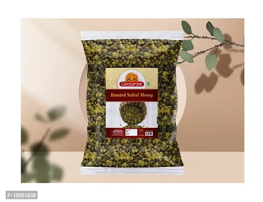 Ghotaram Sprouted Popular Roasted Green Moong Whole Namkeen Snack | Roasted Mung Bean Green Gram | Rich in Protein | No Additives | Evening Teatime wholesome snack Ready to Eat-900g x 1Pack-thumb4