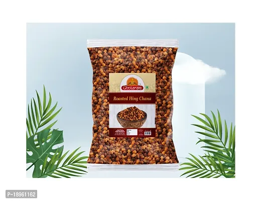 Ghotaram Chatpata Masala Roasted Bhuna Chana, Sweet Chilli, Hing Chana Snacks And Namkeen | Tandoori Rosted Masala Hing Jeera Chana | Ready to Eat Tasty Lightly Spicy Low GI Snack-300g x 1Pack-thumb5