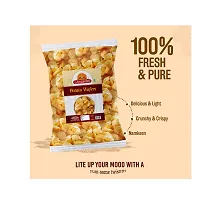 Ghotaram Marwari Falhari aloo wafers | Aslee Marwar Ke Aloo Wafers | Potato Chips | Rich Potato wafers Tasty Yummy Snack Healthy Snack | Fast Vrat Upwaas Navratri Namkeen Snack-300g x 1Pack-thumb1