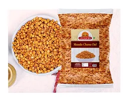 Ghotaram Mahabaleshwar Gluten Free Chatpata Chana Dal Namkeen Crispy Chana Dal Coated with Delicious Masala||Spicy and Flavorful||Favorite Teatime Snack||Made with Groundnut Oil-300g x 1Pack-thumb1