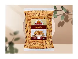 Ghotaram Saankhe Sankhe Mathri Finger shaped snack Mathri | Tea Time Popular Namkeen Snack | Ajwain Khasta Namkeen Snack Mathri | Raksha Bandhan Diwali Namkeen Savoury Snack-900g x 1Pack-thumb4