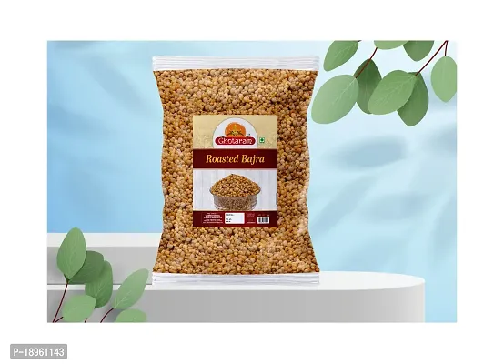 Ghotaram Gluten Free Roasted Namkeen Bajra Puff Low Calorie | Anytime Healthy Snack Pearls Millets Snacks | Diabetic Friendly Namkeen Snack Travel Friendly Namkeen Millets Snack-300g x 1Pack-thumb5