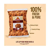 Ghotaram Nagpur Murukku Chakli Chakoli Murukku Snack, Butter Chakli Chakoli Indian Snacks Namkeen | Ready to Eat snacks - Tea Time Chakli | Chakli Diwali Rakhi Snack and Namkeen-1Kg x 1Pack-thumb1