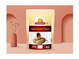 Ghotaram Roasted Moth Matki Namkeen Snack Organic Roasted Salted Mooth Bean | Roasted Mooth Bean Suitable for Vegetarians | Ready to Eat Healthy Roasted Turkish Gram Namkeen Snack-900g x 1Pack-thumb2