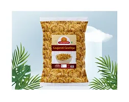 Ghotaram Bhavnagar Classic Makhania Farsan | Makhania Gathiya Gathia Farsaan Namkeen Snack | Healthy Namken farshan namkeen Savoury Snack Chai Coffee Tea Party Namkin Snack-300g x 1Pack-thumb3