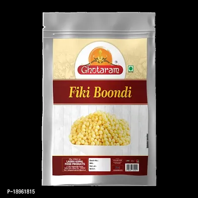 Ghotaram Shekhawati Kara Boondi Fried crispy And spicy bengal gram flour balls||All time favourite indian snacks/Namkeen|Ready to eat No Preservatives Light snacks||Boondi for Raitha-300g x 1Pack