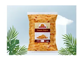 Ghotaram Kufri Sindhuri Potato Chips Tomato / Tomato Wafers Chips Tangy Tomato Flavoured Aloo Wafers Fried Potato Chips Wafers Snacks Namkeen | Utsav Party Festive Savoury Snack-150g x 2Pack-thumb4