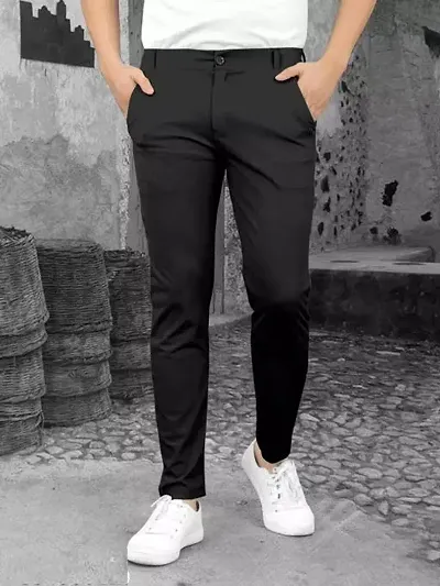 Trending synthetic Formal Trousers 