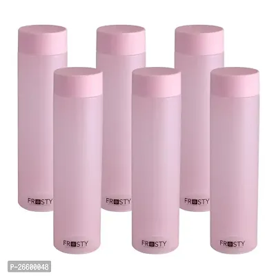 Stylish Plastic Water Bottles, Pack Of 6-thumb0