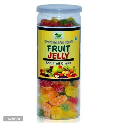 Truzana (Truecrop) Fruit Jelly | Mix Fruit Jelly Candy/ Jelly bites/ Jelly Beans/ Jelly Toffee | Sugar Coated Candies-thumb0