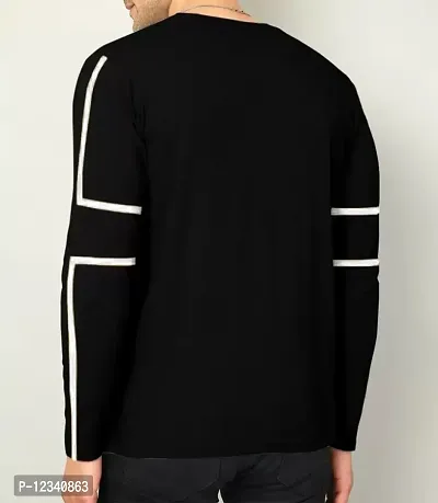 Full Sleeve Round Neck Regular type Printed Men tshirt-thumb2