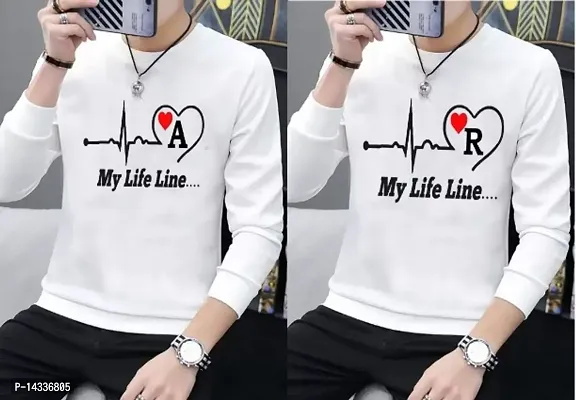 Reliable White Polyester Solid Round Neck Tees For Men