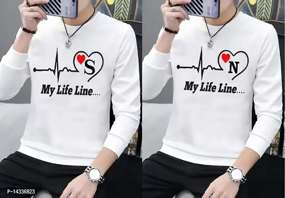 Reliable White Polyester Solid Round Neck Tees For Men