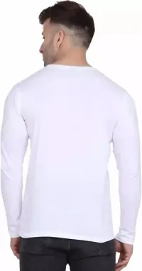 Polyester Full Sleeve Round neck Printed Men Tshirt-thumb1