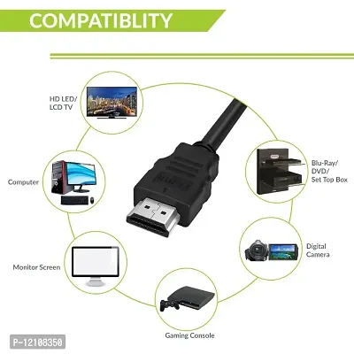 HCR ACCESSORIES 1.5 METER HDMI CABLE BEST QUALITY-thumb0