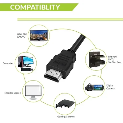 HCR ACCESSORIES 1.5 METER HDMI CABLE BEST QUALITY