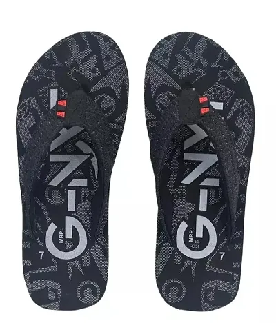 Stylish Synthetic Self Design Slippers For Men