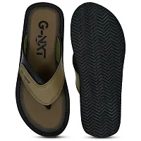 Classy Solid Flip Flops for Men-thumb4